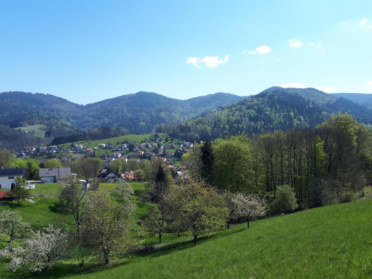 Ferienwohnung Schwarzwaldblick Bühlertal Eksteriør bilde