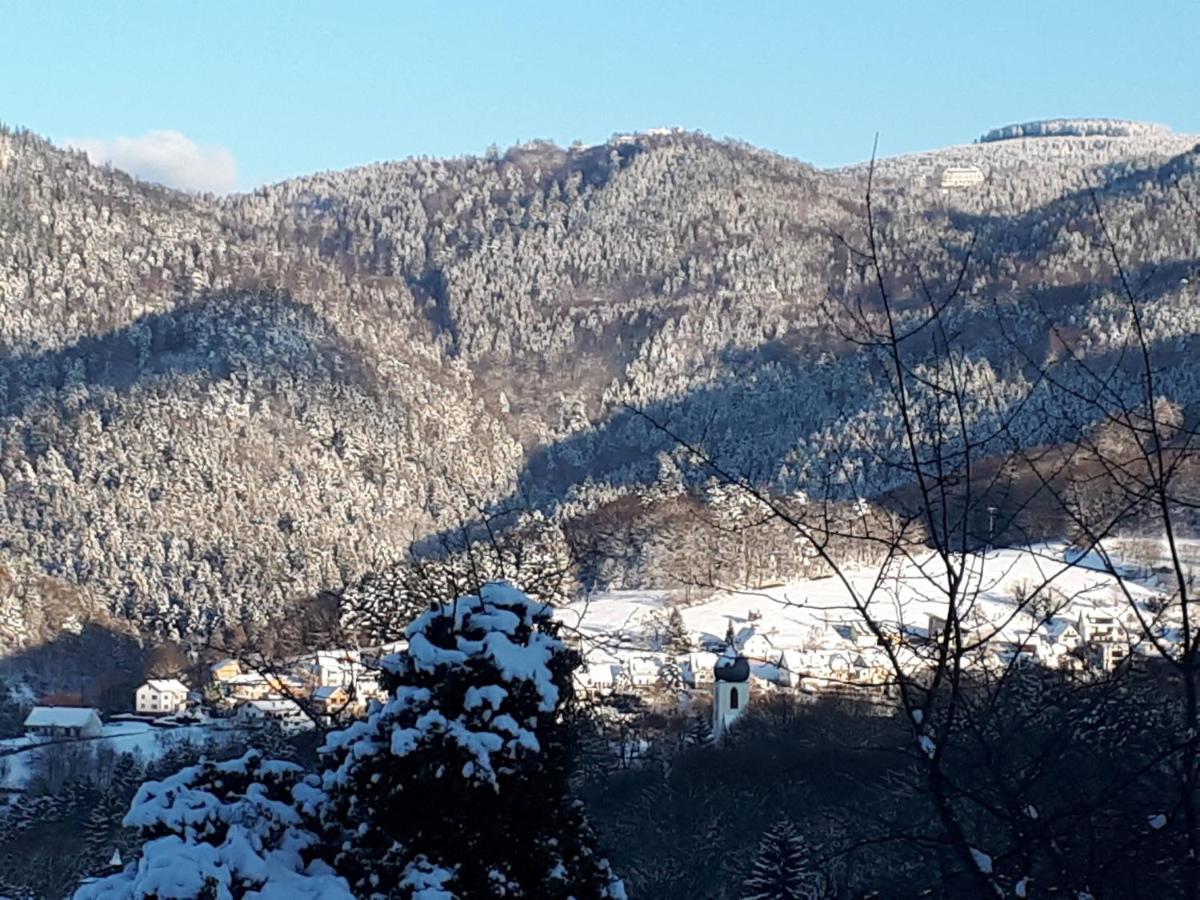 Ferienwohnung Schwarzwaldblick Bühlertal Eksteriør bilde